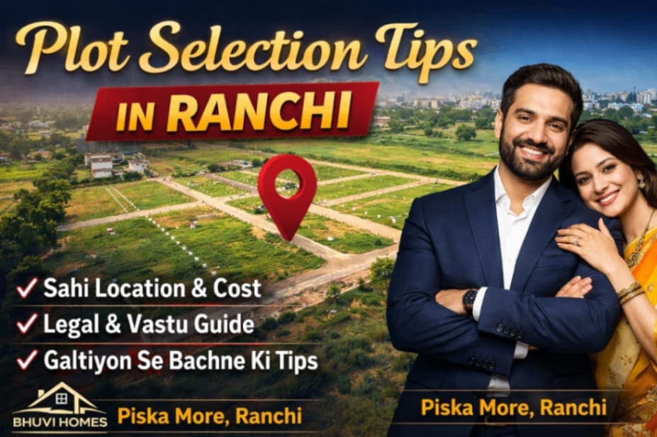 🏡 Plot Selection Tips in Ranchi – Sahi Zameen, Sahi Future