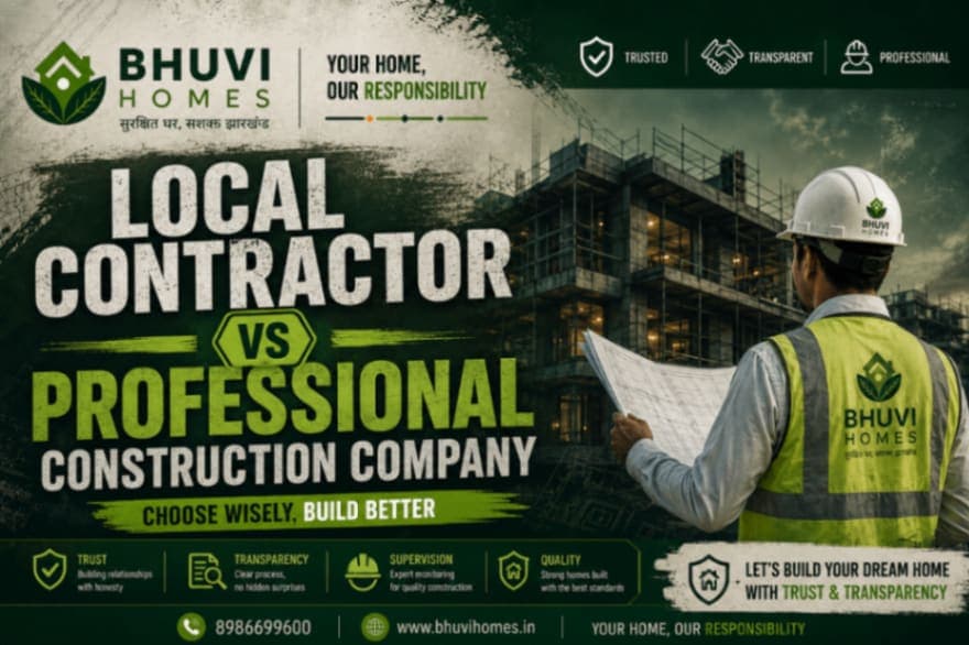 Local Contractor vs Professional Construction Company