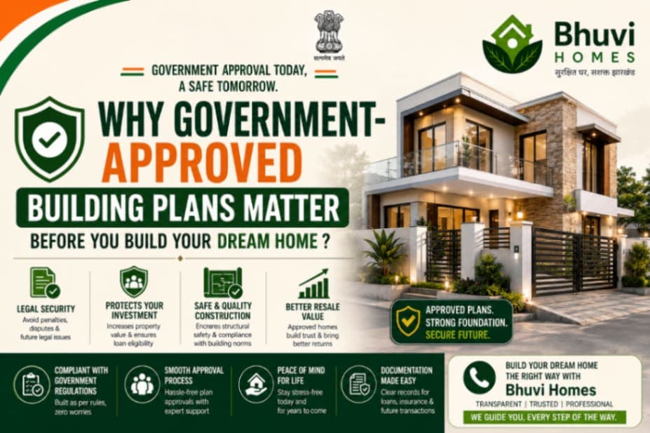 🛡️ Why Government-Approved Building Plans Matter Before You Build Your Dream Home ?