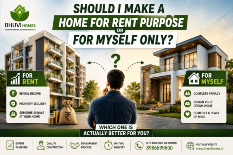 Should I Make a Home for Rent Purpose or for Myself Only?