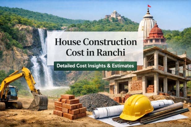 House Construction Cost in Ranchi (2026 Updated Price Per Sq Ft Guide)