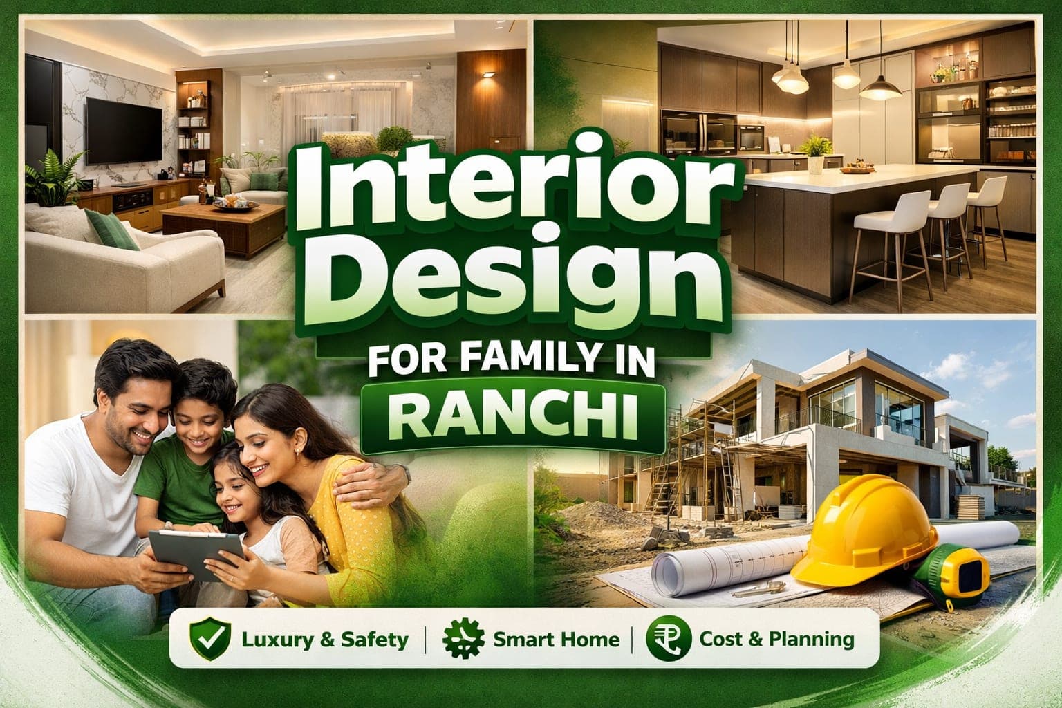 ๐ก Interior Design for Family in Ranchi โ Complete Luxury & Smart
