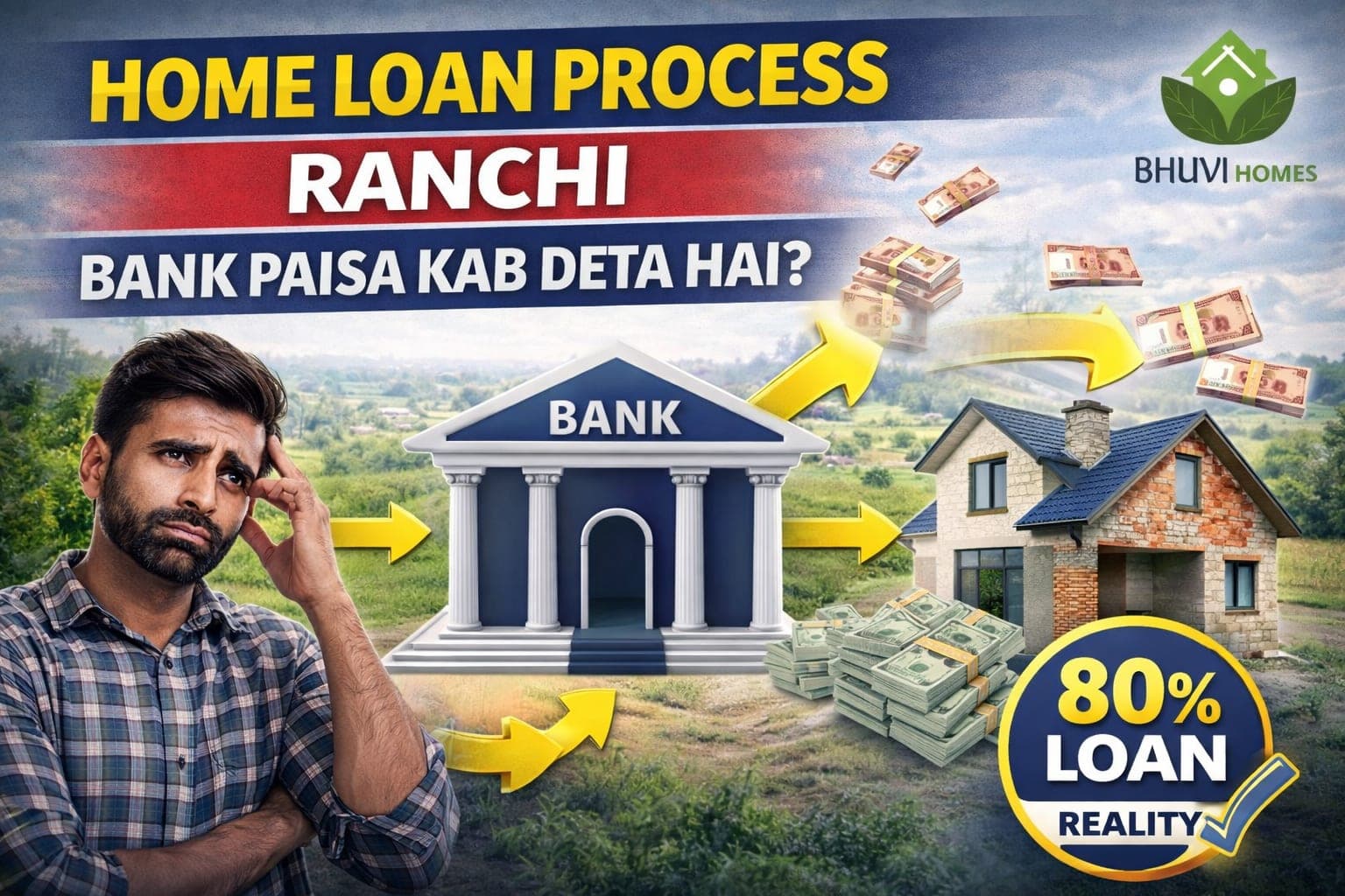 Home Construction Loan Process in Ranchi (Eligibility, Documents, EMI & Bank Rules Explained)