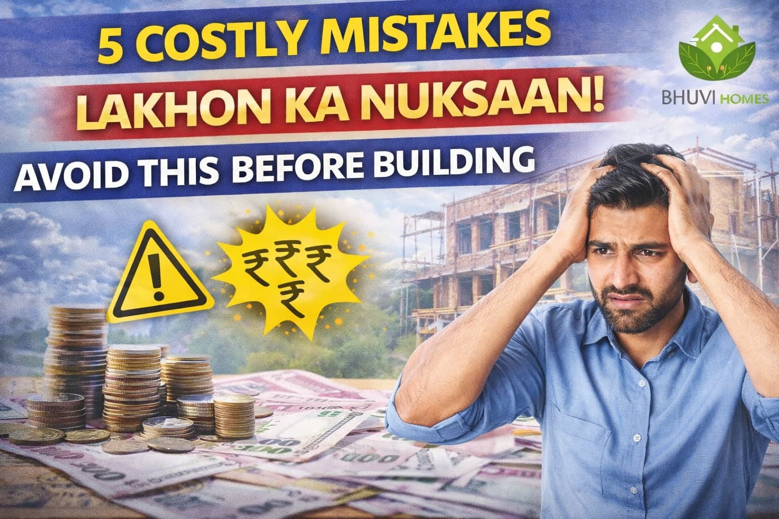 Common House Construction Mistakes in Jharkhand That Increase Your Budget