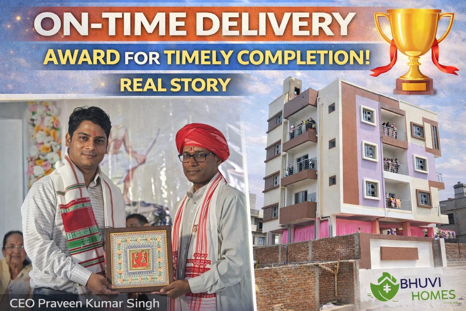 How Bhuvi Homes Delivered a House on Time for a Wedding (Real Client Story – Jharkhand)