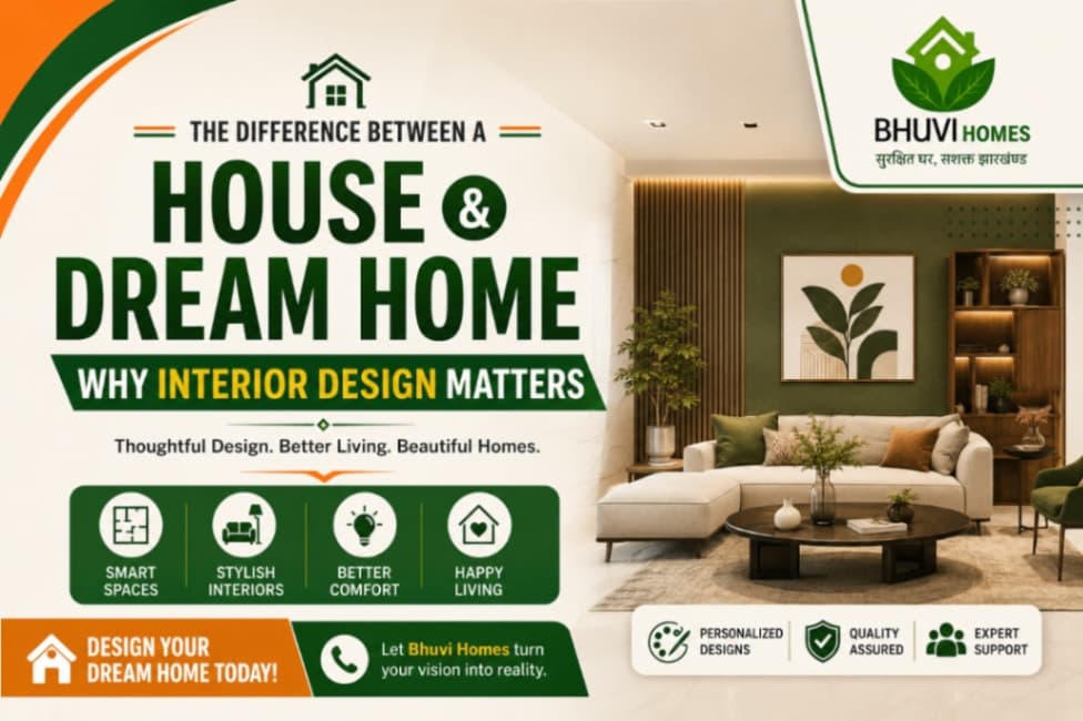 ๐ก The Difference Between a House and a Dream Home: Why Interior Design Matters ?