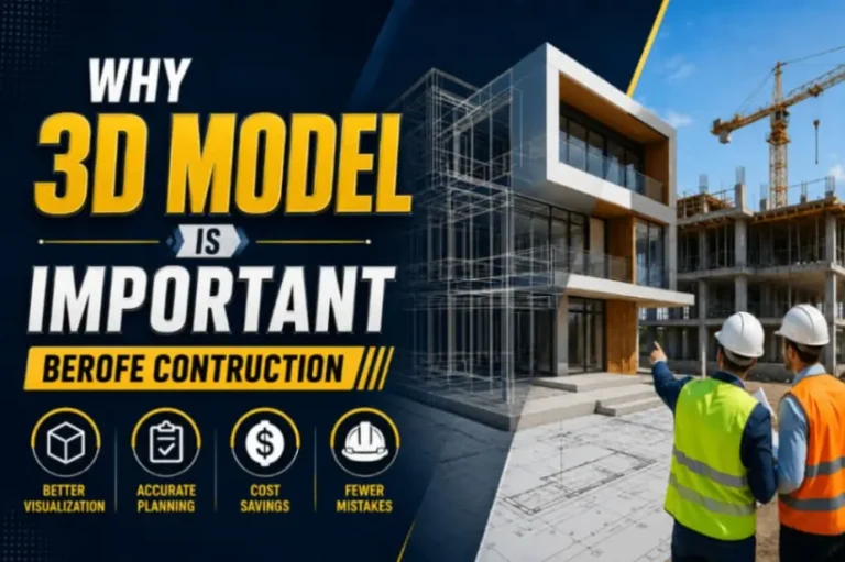 Why 3D Model Design is Important Before Construction ?🏠✨