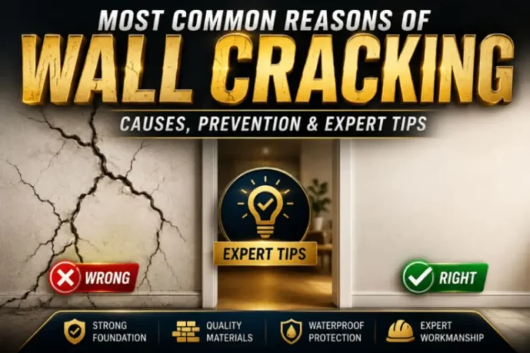 Most Common Reasons for Wall Cracking in New Homes 🏡💥