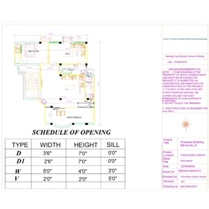 3D home design Ranchi floor extension by Bhuvi Homes