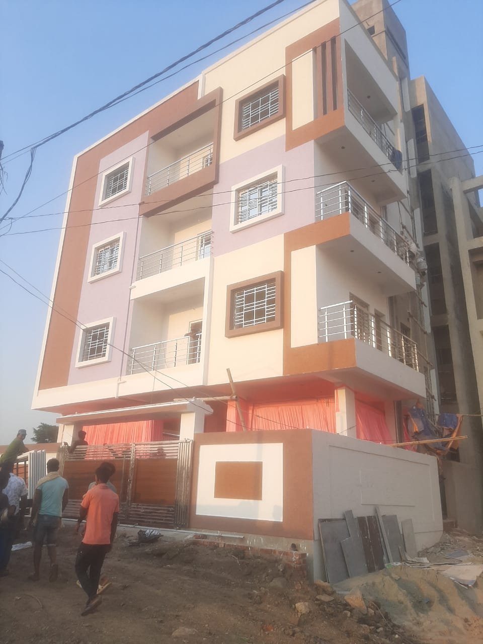 G+3 house construction in Ranchi with rental income, completed client project by Bhuvi Homes in Amethiya Nagar, Namkum