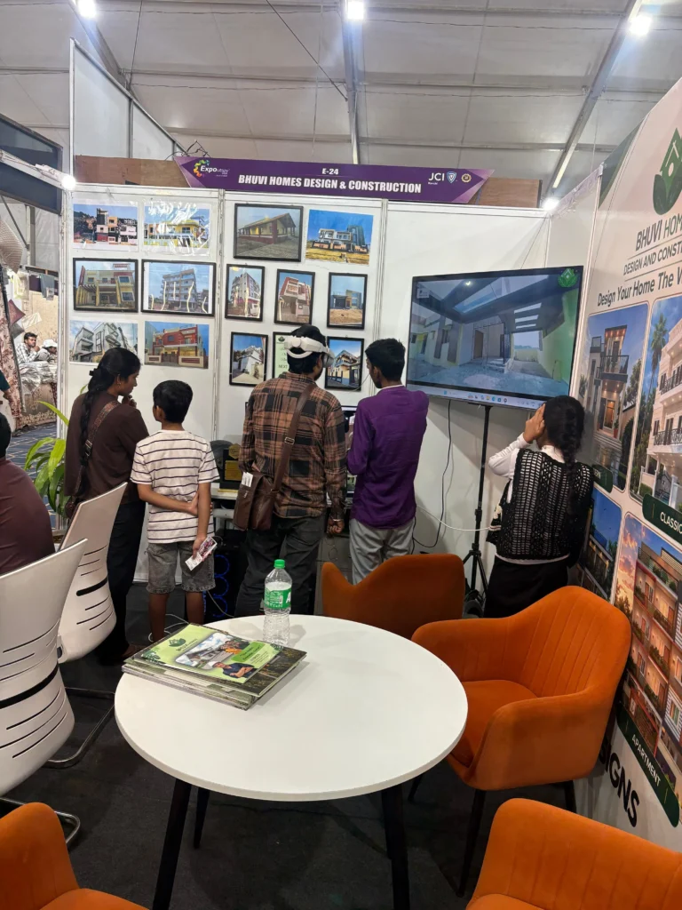 house construction VR experiencing for people